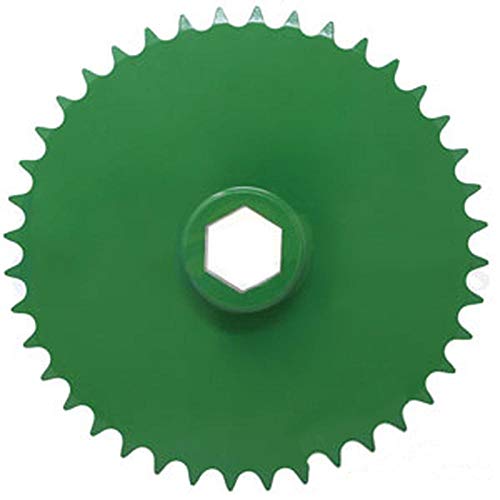 AE39654 Nuevo piñón redondo del rollo de la impulsión superior de la empacadora se adapta a John Deere 330 335 375 +