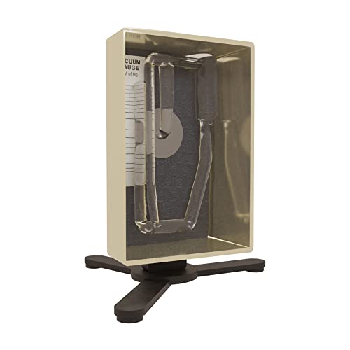 Ace McLeod Mercury - Calibre de vacío (rango de mercurio: 0.394-0.000 in Hg)