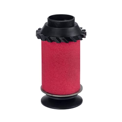 NANPU Sistema de secado de aire NPT de 3/4 pulgadas de grado industrial de 3 etapas con repuesto de elemento de filtro de 5 micras (etapa 1, blanco), reemplazo de elemento de filtro de 0.01 micras (etapa 2, rojo), cuentas desecantes