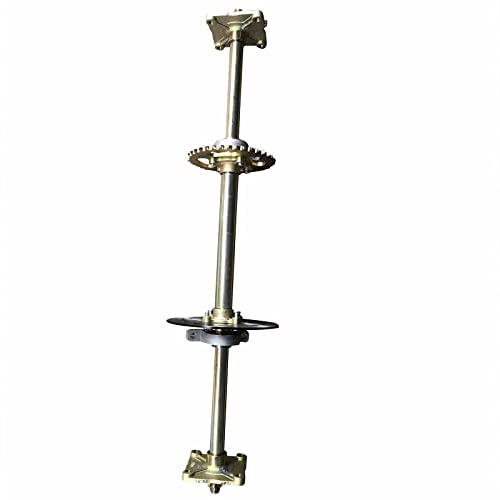 Kit de eje trasero de 815 mm con disco de freno de 7.5 pulgadas para bricolaje Go Kart Quad Trike Quad ATV