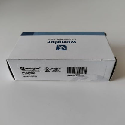 WENGLOR P1KH004 Rango de 150 mm, 20 MA, Sensor Reflex, Rango de ajuste de 30-150 mm, -40 a +60 grados C, sensor fotoeléctrico, conexión M8 de 3 pines, con supresión de fondo, IP67/IP68, 10-30 VDC, PNP N/O