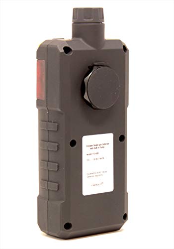 Forensics - Detector de gas de nitrógeno | Analizador portátil para fugas N2 | Calibración NIST de Estados Unidos | Recarga USB | Registro de datos de computadora |