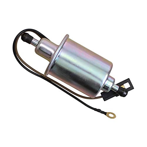 86506895 Electric Round Fuel Pump Compatible With Ford New Holland Loader L140 L150 L160 L170 L425 L445 L452 L454 L455 L465 L553 L555 L565 Ls150 Ls160 Ls170 Lx465 Lx485 Lx565 Lx665