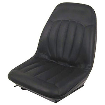 6669135 Un nuevo asiento de vinilo negro con pistas deslizantes se adapta a los modelos Bobcat A220 A300 S100 S130 S150 S160 S175 y más