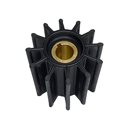 Impulsor de bomba de agua de repuesto para Sherwood, Jabsco, Cummins, Johnson - 18958-0001, 3802444, 17000K