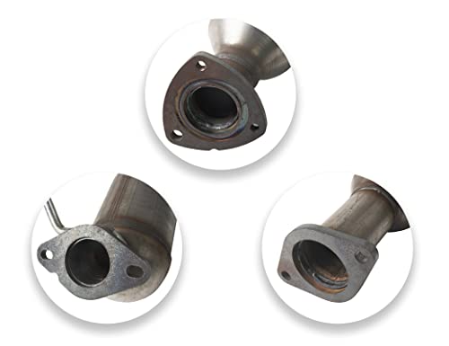 Convertidor catalítico 3 piezas 3.6L V6 compatible con Chevrolet Traverse GMC Acadia Saturn Outlook Buick Enclave 2007-2017 Reemplaza 16574 16709 16710