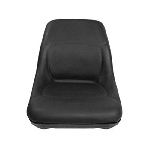 AM107759 - Asiento compacto negro para tractores John Deere, compatible con JD 655 755 756 855 856 955