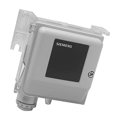 Sensor de presión diferencial (Rango de presión: 0 a 1500 Pa) para conductos industriales, de ventilación y aire acondicionado, laboratorios, producción, salas limpias y flujo laminar por Siemens Modelo: QBM2030-30