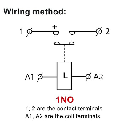 Contactor de CC para solar 12V 100Amp; CZW; No, voltaje de contacto ≤80V; Utilizado en vehículos eléctricos; Contactor del motor, maquinaria de construcción, carrito de golf; Coches de batería, energía solar, fotovoltaica.