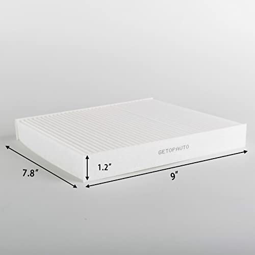 PA30093 Filtro de aire de cabina compatible con Kenworth T-680 T-880 Peterbilt 567 579 Reemplaza X1987001 PA30093 PA4405 CAF1815P (juego de 4)