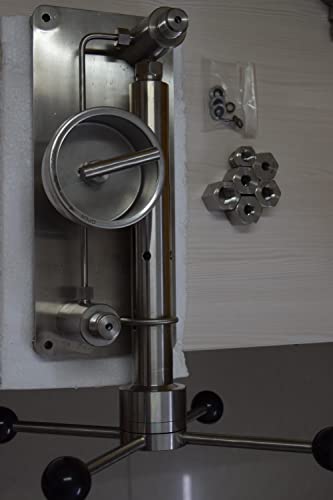 Calibrador de presión de alta precisión de banco (rango: 0 a 2,204.6 lbs/cm²) para laboratorios de calibración, industrias por INSTRUKART