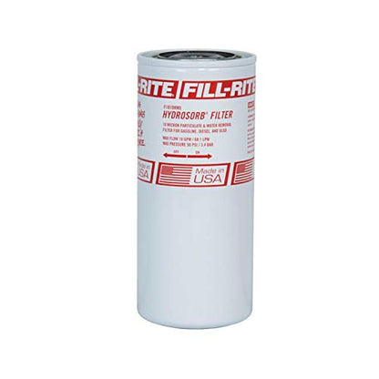 Fill-Rite FR1220HDSFQ Bomba de transferencia de combustible de 12 V 20 GPM (boquilla automática, manguera de descarga, giratoria, filtro de partículas, cabezal de filtro, tubo de succión)