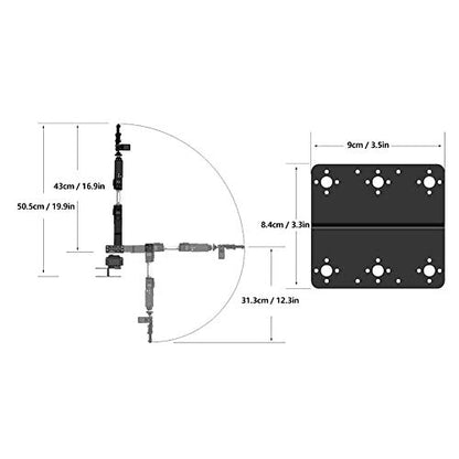 6DOF - Kit de garras de brazo mecánicas, manipulador DOF, robot industrial, agarre mecánico, piezas de robot automático