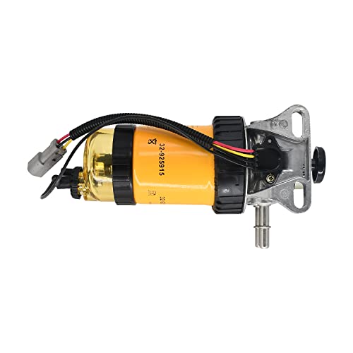 32-925914 - Conjunto de filtro separador de agua de combustible 32/925914 32925914 compatible con JCB Forklift 3CX Super 3CX Turbo 2CX 3CX 4CX 5CX