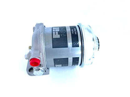 Conjunto de filtro de combustible con cuenco de vidrio para tractores Ford diésel C5NE9165C C7NN9162B