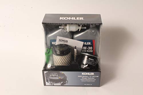 Kohler Kit de mantenimiento de la serie 22 789 01-S 5400 17-19.5hp compatible con KS530, KS540, KS590, KS595