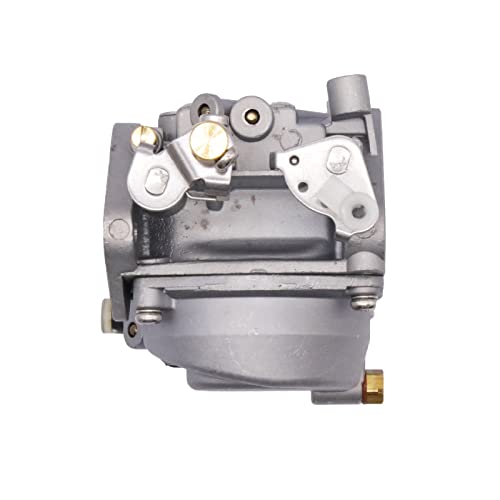 Carburador para motores fueraborda Mercury 4HP 5HP de 2 tiempos compatible con Tohatsu y Nissan 9.8HP 2 tiempos motores de barco de 2 tiempos montaje de carburador reemplazar 3303-812647T1 812648T 3B2-03200-1 3B2032001M