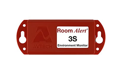 Room Alert Monitor de entorno 3S – Sensor de temperatura integrado, soporta SSL/TLS, cifrado de 2048 bits, SNMP v3, alertas e informes 24/7, fabricado en Estados Unidos
