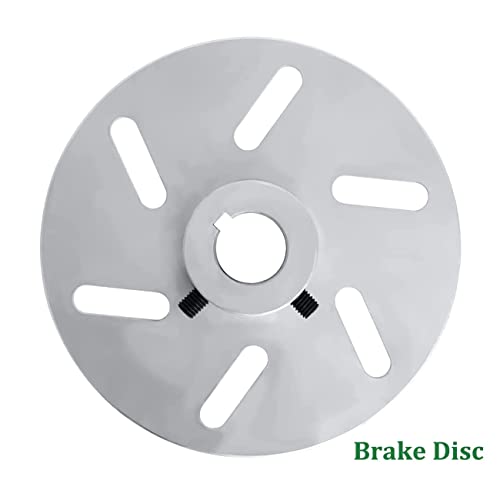 Pinza de freno Go Kart y pieza de disco compatible con Mancoo, Yerf- Dogg, Predatorr 212cc. Disco de orificio de 1 pulgada y pinza de freno mecánica, sistema de freno Go Kart