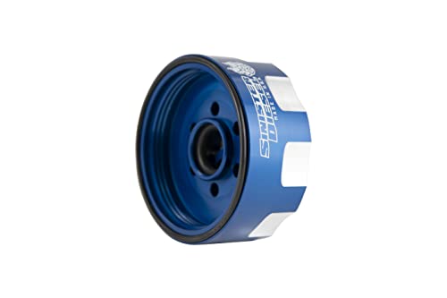 Sinister Diesel Adaptador de filtro CAT para GMC Duramax y CHEVY 2001-2016 - Filtro de combustible CAT de 2 micras