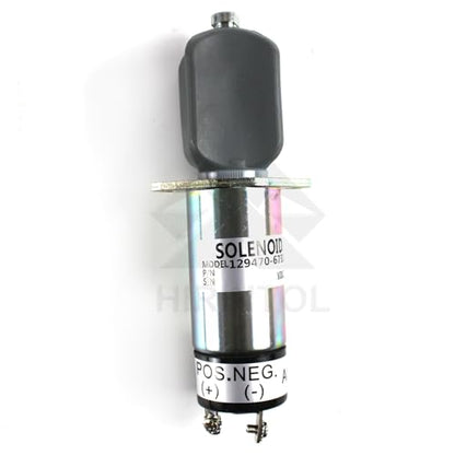 Solenoide de apagado de combustible de 12V 1504-12A6U1B1S2 129470-67320 para motores diesel marinos Yanmar 1995-Up 3JH 4JH 4LH 6LY Series