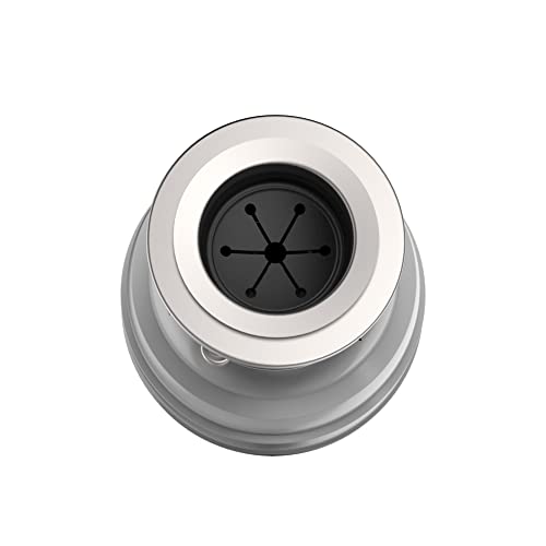 American Standard 10-US-ASD-1250 - Eliminador de basura, color plateado