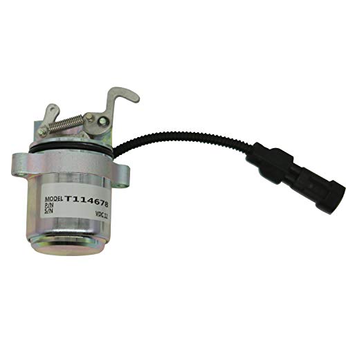 Solenoide de parada de 12 V T114678 T114678GT 7027251 32752 para Genie Lift GS-3384 GS-3390 GS-4390 GS-5390 S-60 S-65 S-80 S-10 0 S-12 0 SX-150.