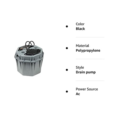 Liberty Pumps Bomba de drenaje residencial de 404 1/3 HP, 115 V de Liberty Pumps