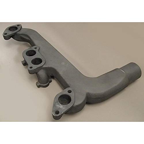 R27404 nuevo colector de escape de gas 4 cilindros se adapta a John Deere Tractor 3010 3020