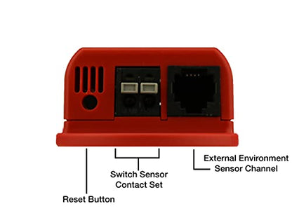 Room Alert Monitor de entorno 3S – Sensor de temperatura integrado, soporta SSL/TLS, cifrado de 2048 bits, SNMP v3, alertas e informes 24/7, fabricado en Estados Unidos