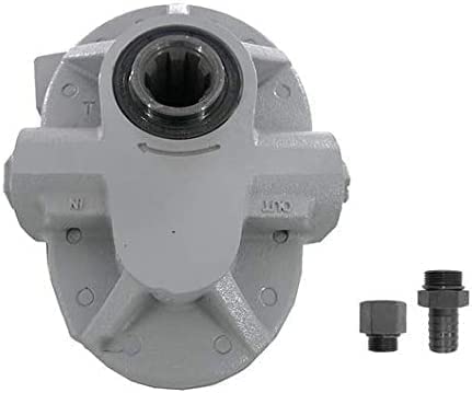 Kewam Bomba hidráulica PTO 21.2 GPM 540 RPM 2250PSI, entrada y salida SAE12, bomba de toma de energía hidráulica 6 dientes SAE16 para tractor y camiones