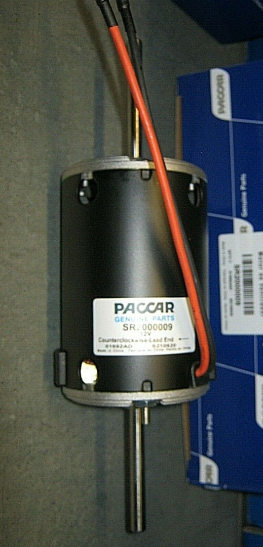 GENUINE PACCAR PART ~ OEM ~ 12v DOUBLE SHAFT BLOWER MOTOR ~ SR2000009