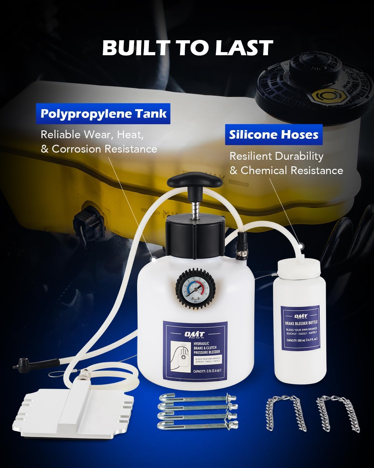 Orion Motor Tech Bomba de Líquido de Transmisión de 7.5 L, Kit de Recambio Manual ATF de 2 Galones, Bomba de Mano de Líquido de Transmisión, Bomba de Transferencia de Líquido de Transmisión