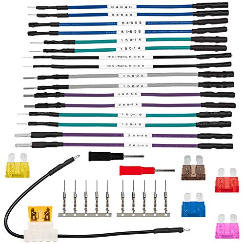 Yoursme J-35616, TP-300-A Kit de prueba de sonda terminal para vehículos GM, una alternativa asequible para EL-35616-300-A, 35616, J-35616 (juego de 26 con caja)