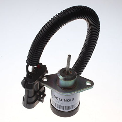 7000769 Solenoide de apagado de combustible compatible con Bobcat S160 S185 S205 S450 S510 S530 S550 S570 S590 S630 S650 T180 T190 T550 T590 T630 T650 5600 5610