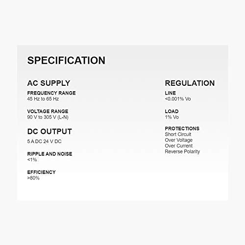 DSE9701 Original – Fabricado en Reino Unido | Cargador de batería vertical de 24 voltios 5 amperios (90-305 V 50/60 Hz) | DSE9701-01 | 1 año de garantía