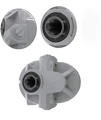 Kewam Bomba hidráulica PTO 21.2 GPM 540 RPM 2250PSI, entrada y salida SAE12, bomba de toma de energía hidráulica 6 dientes SAE16 para tractor y camiones