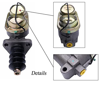 Cilindro maestro D126695 D120090 D131596 D127519 para carcasa retroexcavadora 450C 480D 480LL 580D 580E 580G 580SD 580SE