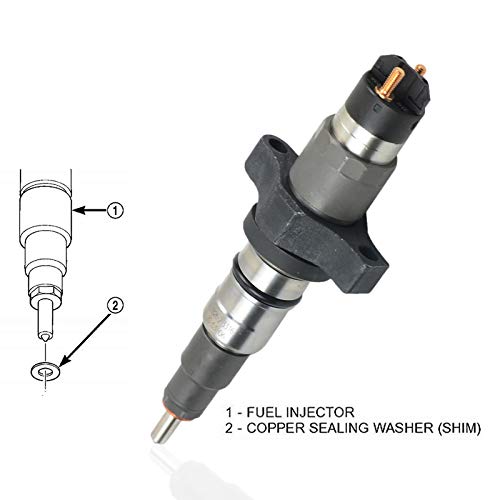 Reemplazo común del inyector diesel del carril para el camión Cummins 5.9L 2004-2009 5135790AD 0445120238 0986435505