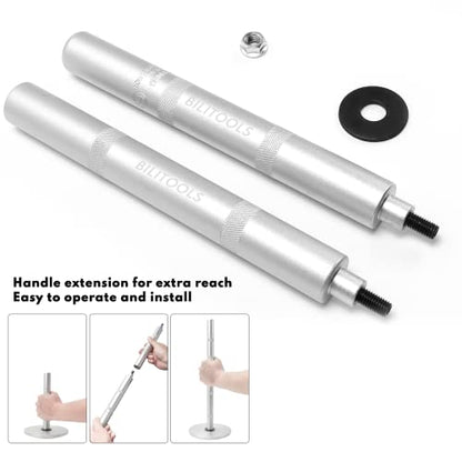 BILITOOLS Kit de instalación de sellos de cubo de camión, juego de carreras de rodamientos y sellos de alta resistencia para clase 7 y clase 8