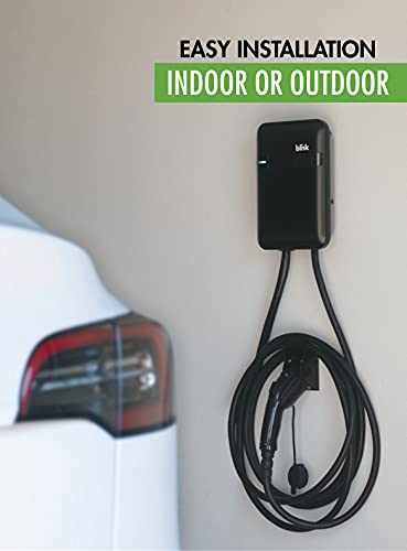 Blink HQ cargador (EV) para vehículos eléctricos en el hogar, de 30 amp Incluye crédito de $100 para carga Pública