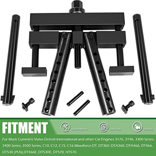 PT-6400-C Extractor de revestimiento de cilindro universal resistente para Mack Cummins Caterpillar Detroit International Engine Wet Liners 3-7/8 a 6-1/4 orificio