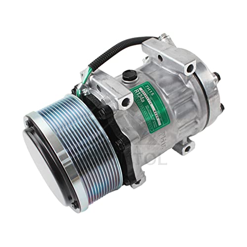 12PK SD7H15 A/C AC Compresor 24V 372-9295 3729295 para Caterpillar 320D 320D2 323D2 329E 326D2 330D2 330F Excavadora