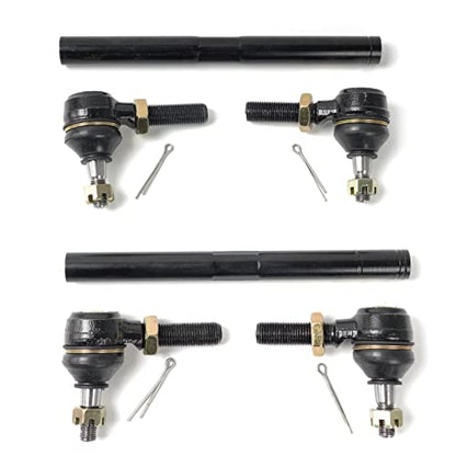 Juego de 2 barras de acoplamiento de dirección y eje para carrito de golf, repuesto # 70074-G01 70074-G02 para carrito de golf EZGO TXT Medalist 1994-2000