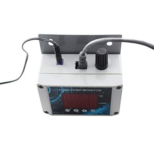 Monitor de alarma de temperatura y humedad basado en LAN (AI-RHTx-LAN) para salas de servidores, laboratorio, almacén, invernadero, productos farmacéuticos junto con certificado de calibración