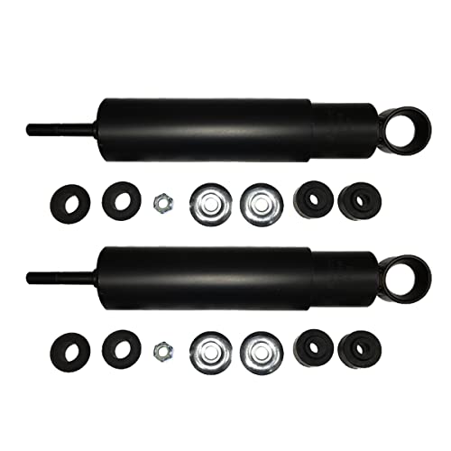 2 unidades de amortiguador resistente con casquillo (compatible con: internacional, Kenworth, Peterbilt 3xx, Mack, Volvo y otros camiones) (sustituye a 85311).
