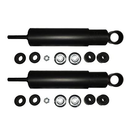 2 unidades de amortiguador resistente con casquillo (compatible con: internacional, Kenworth, Peterbilt 3xx, Mack, Volvo y otros camiones) (sustituye a 85311).