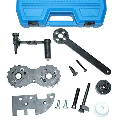 DPTOOL Kit de herramientas de alineación del árbol de levas Herramienta de sincronización de cadena del árbol de levas para la nueva correa de distribución de motores Volvo 2.0T S60 S80 V60 V70 XC60 XC70 XC80