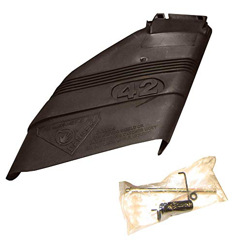 130968 - Kit de escudo deflector de cubierta de 42 pulgadas con accesorios de montaje para Craftsman
