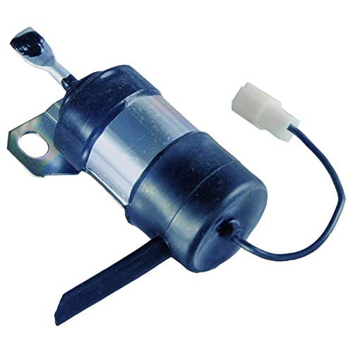 solenoide de corte de combustible resistente de 12 V para Kubota Z482 D722-E3B B1250 B1750 L2900 L4200, repuesto para Kubota 15471-60010, Denso 052600-1000